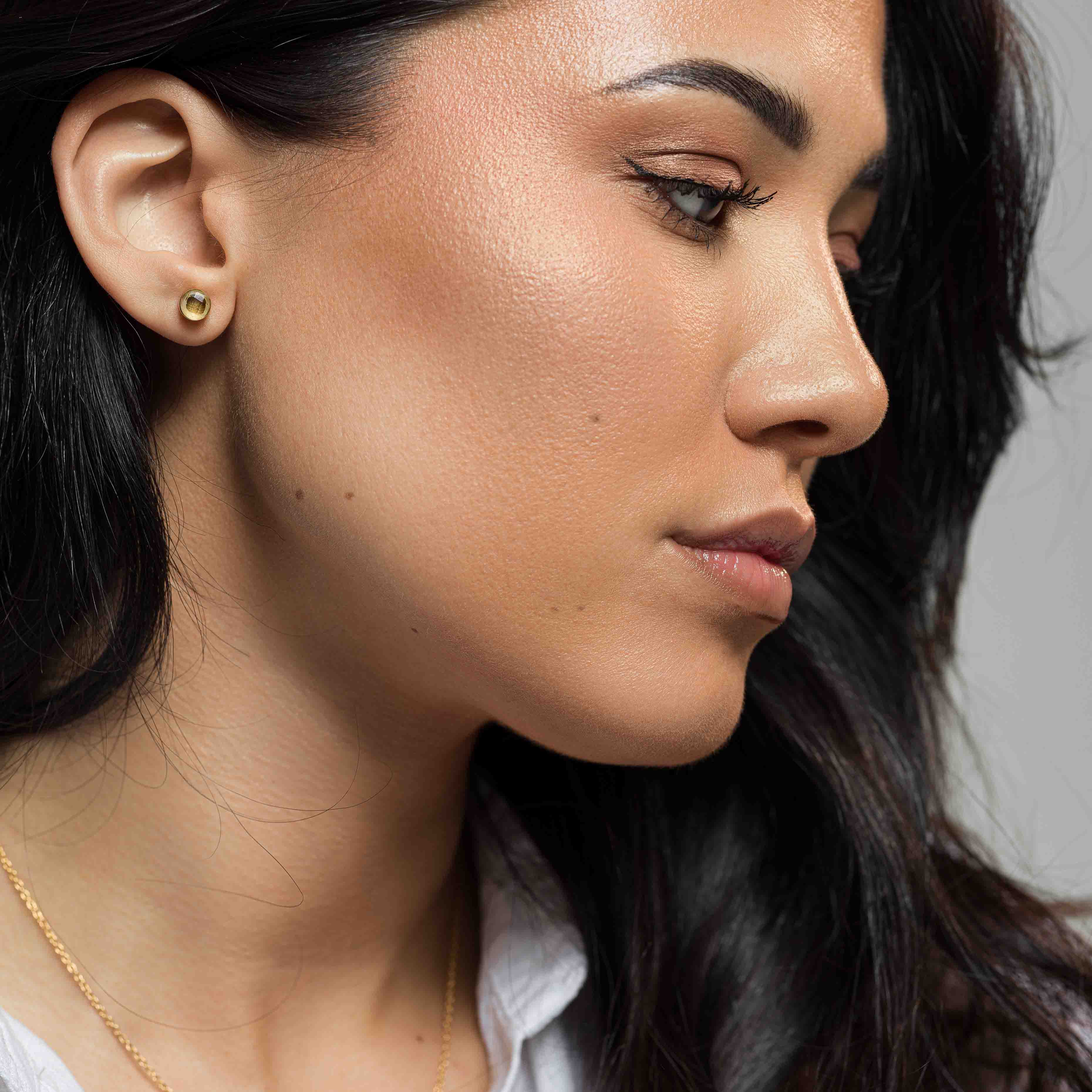 Boucles d'oreilles Aurora en pierres Citrine - SLOYA